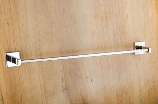 Falcon FC-402 Towel Rod Bathroom Accessory for Home, Hotel and Apartment Washrooms, Elegant and Practical Rod for Neat Everyday Towel Hanging, Bathroom Organization, Decor and Value